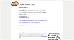 Desktop Screenshot of oldiesradio1620.com